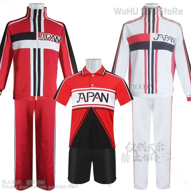 Anime Prince Of Tennis Cosplay Tezuka Kunimitsu Fuji Syusuke Ryoma Echizen Costume Sportswear Team Sets Tennis Gym Suit For Men