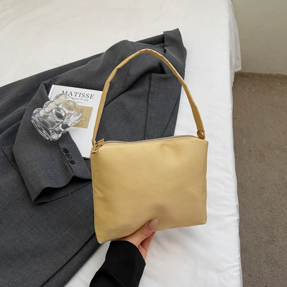 

Luxury Large Capacity Rhinestone Handbag Zipper Shiny Small Square Bag Blingbling Purse Cloth Shoulder Bag Daily