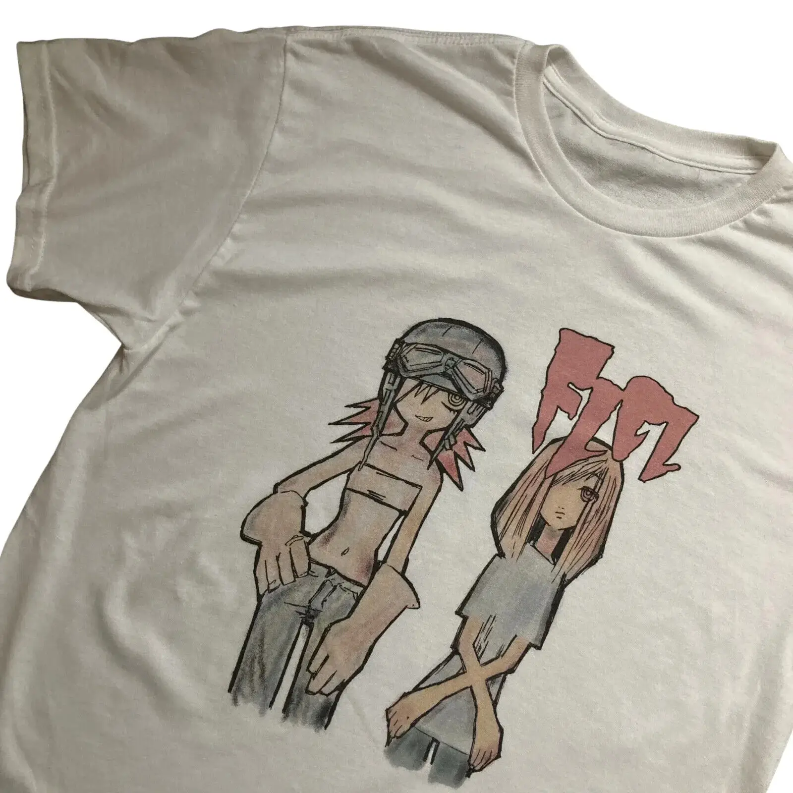 FLCL FOOLY COOLY Haruko x Mamimi 유니섹스 티셔츠, 고품질 인쇄