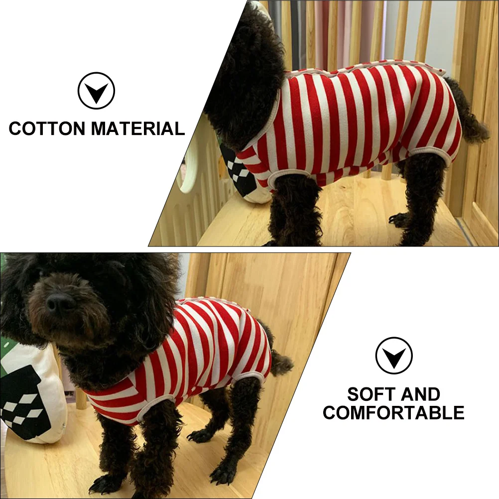 

Pet Recovery Wear Dog Surgical Suit Sterilization Clothes Protective Post Surgery Suit Comfortable Recovery Vest