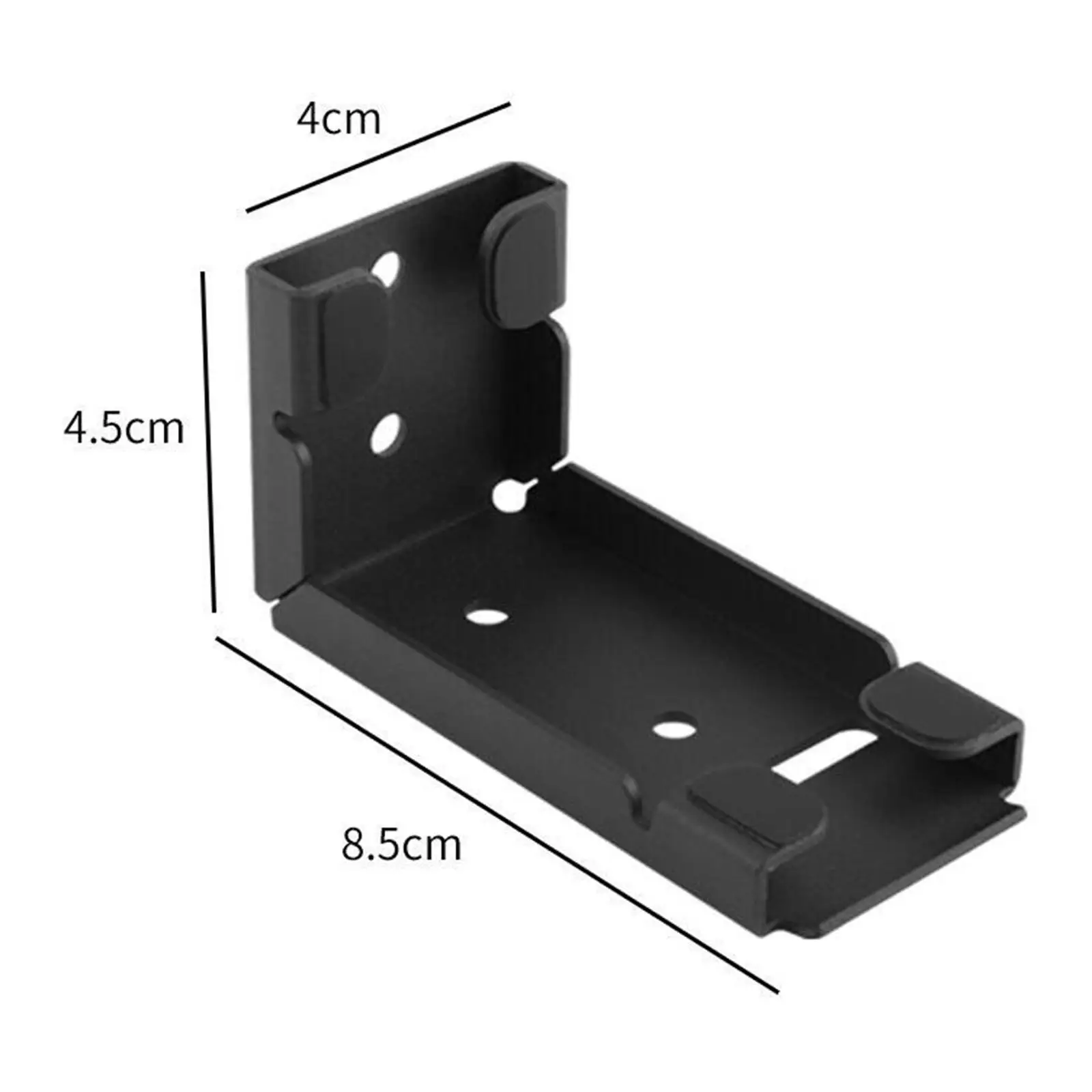 Imagem -06 - Under Desk pc Mount Premium Portátil Preto Fácil de Instalar Casa Ajustável