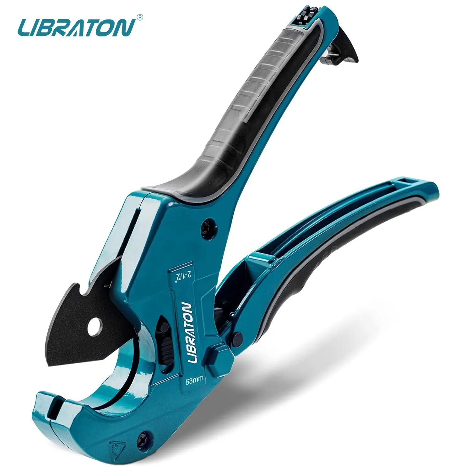 Libraton PVC Pipe Cutter Heavy-duty Up to 42mm / 63mm, Large PVC Cutter, Plastic Pipe Cutter for Cutting PVC Plastic Pipe 