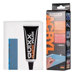 Germany QUIXX Acrylic Scratch Remover for Headlights, Rear lights, Dashboard, Interior of Car Motorcycle Caravan Boat