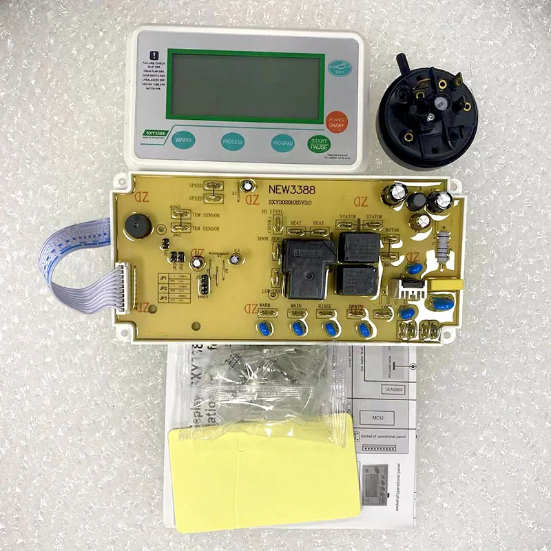 Universal Mainboard Pcb Computer Control Board Tambor e Máquina de Lavar Sxy3388 Acessórios de Reparação Novo