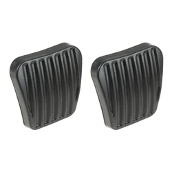 2Pcs Car Brake Clutch Pedal Pad Covers for Opel Vauxhall Corsa Vectra A B Kadett Tigra Astra F Calibra 560808,560810,560814