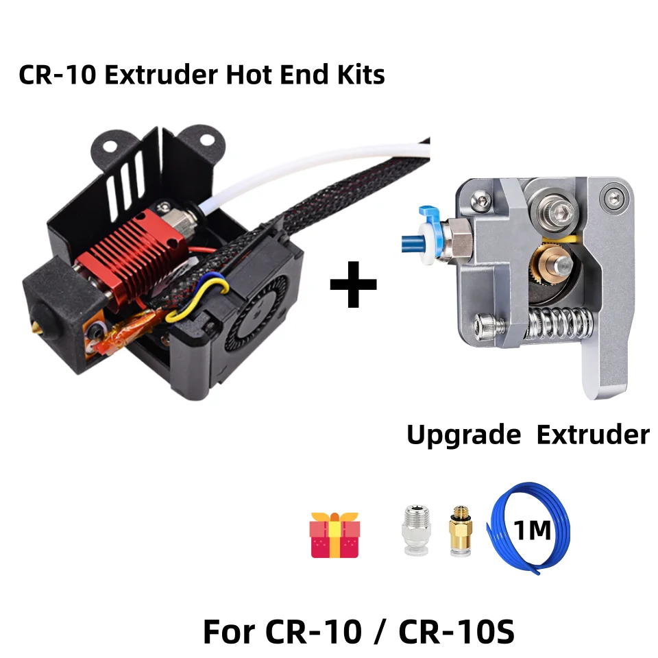 

Полностью собранный обновленный комплект Creality CR 10 Hotend 12 В и обновленный экструдер Ender 3/CR 10, для 3D-принтеров Creality CR10/CR10S
