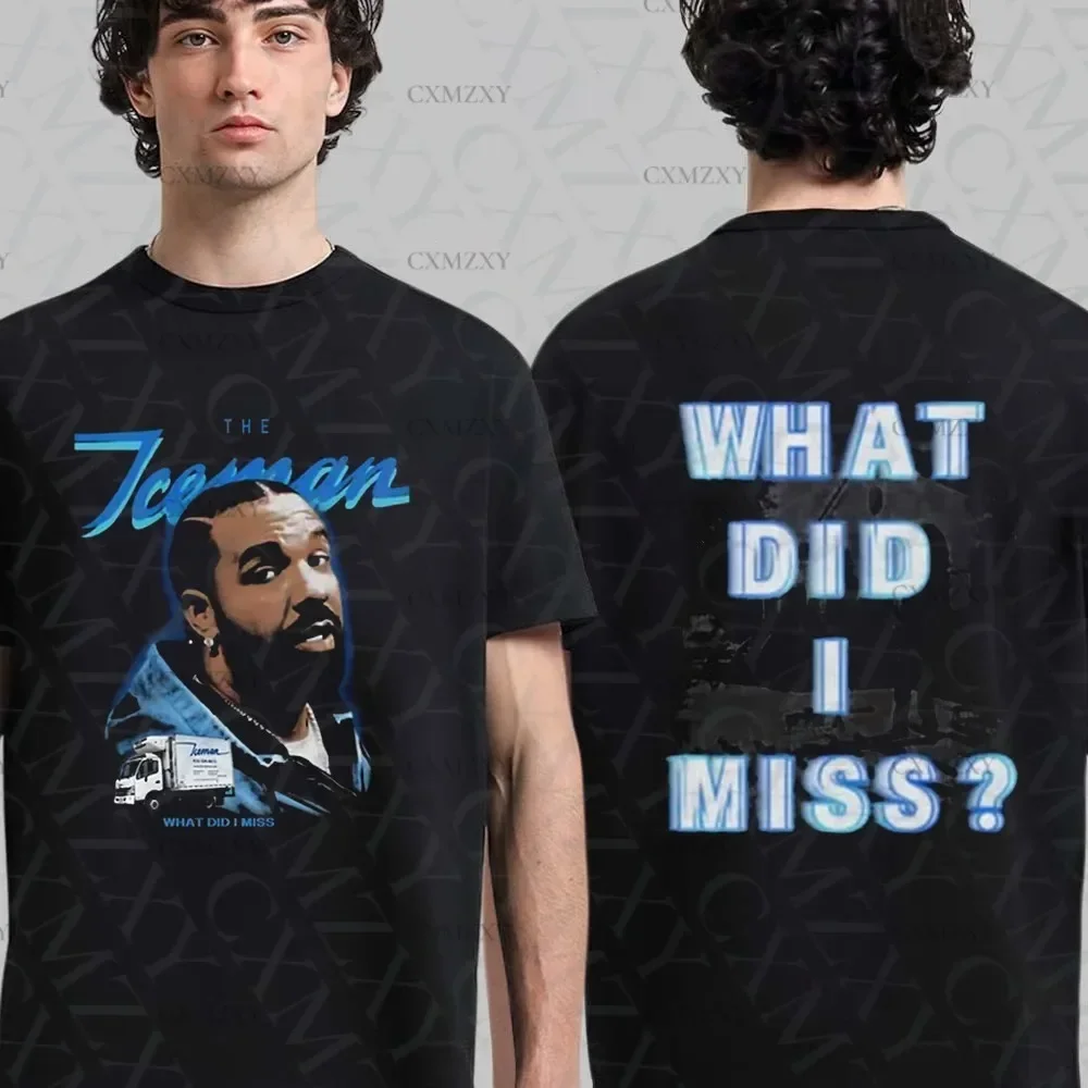 

Drake The Iceman What did i miss Tour 100% Cotton T-Shirt 2025 Tour