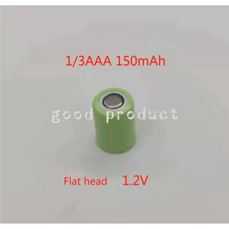 6cs/Lot NI-MH 1/3AAA 150mAh 1.2V 2.4V rechargeable battery MN