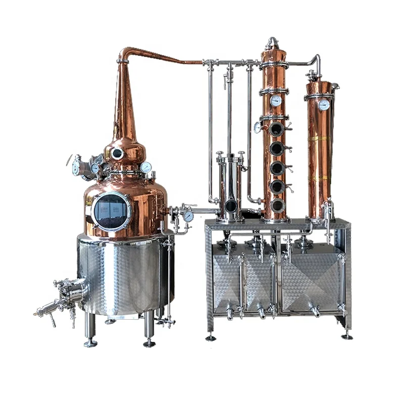Home Alcohol Distilling Equipment  200ltr Whisky Distillation Equipment