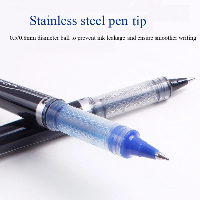 

Японская ручка-роллер uni-BALL UB-200/205, 0,5 мм, 0,8 мм, с тонкими точками, быстросохнущие гладкие чернила для школы, офиса и ежедневного письма