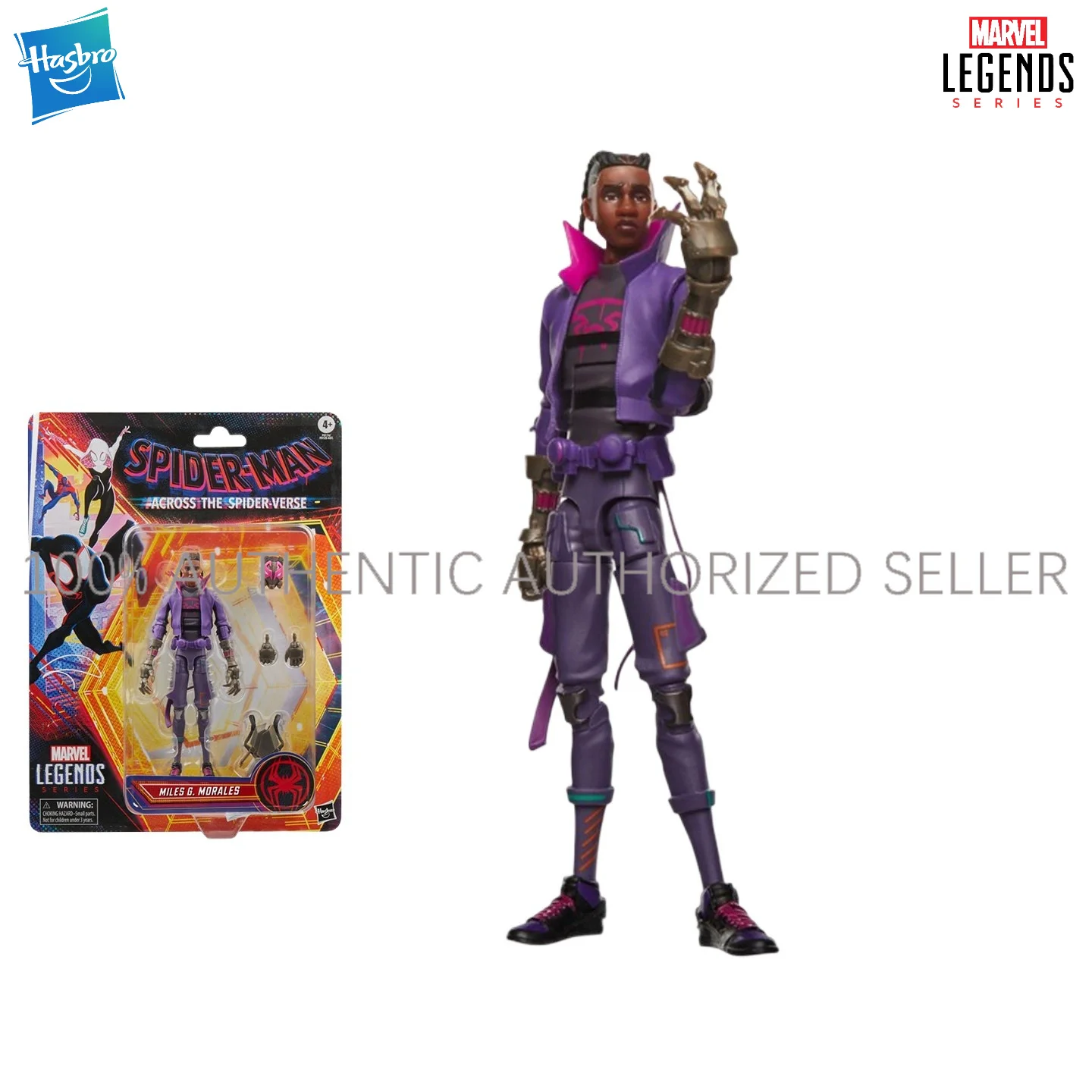 Original Hasbro Marvel Legends Series Across The Spider-Verse Miles G.Morales Models Anime Movie Toys Model Action Figure Gift