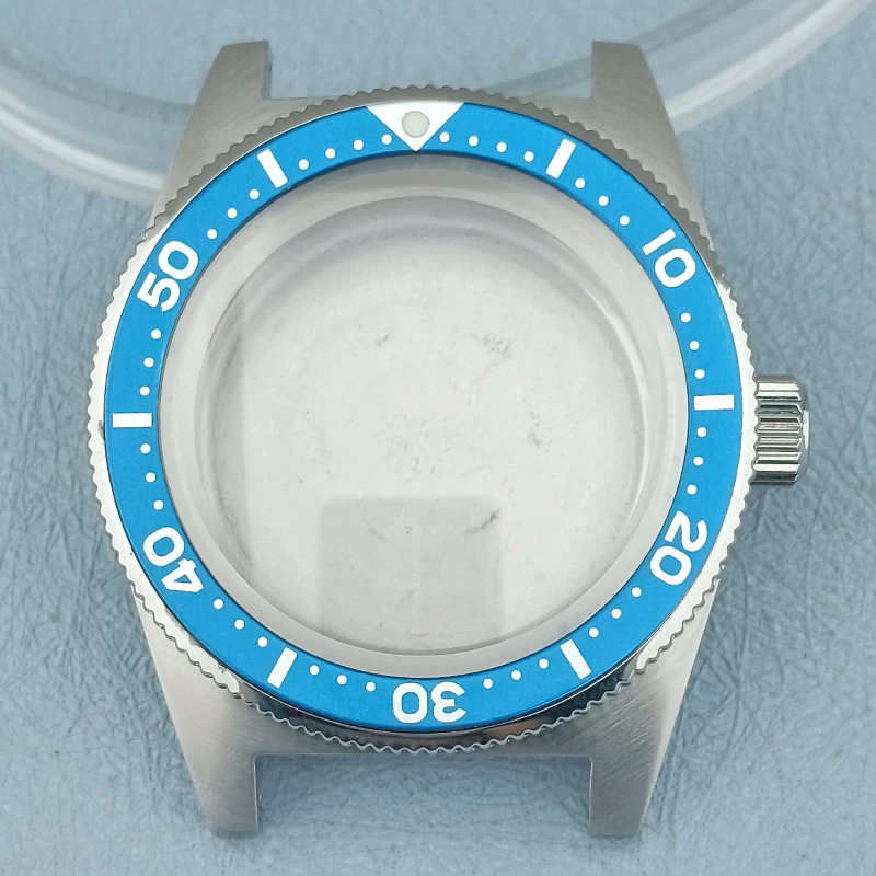 40mm waterproof fit NH34 NH35 NH36 movement Mount 120 click watch case 316L stainless steel sapphire glass 10bar