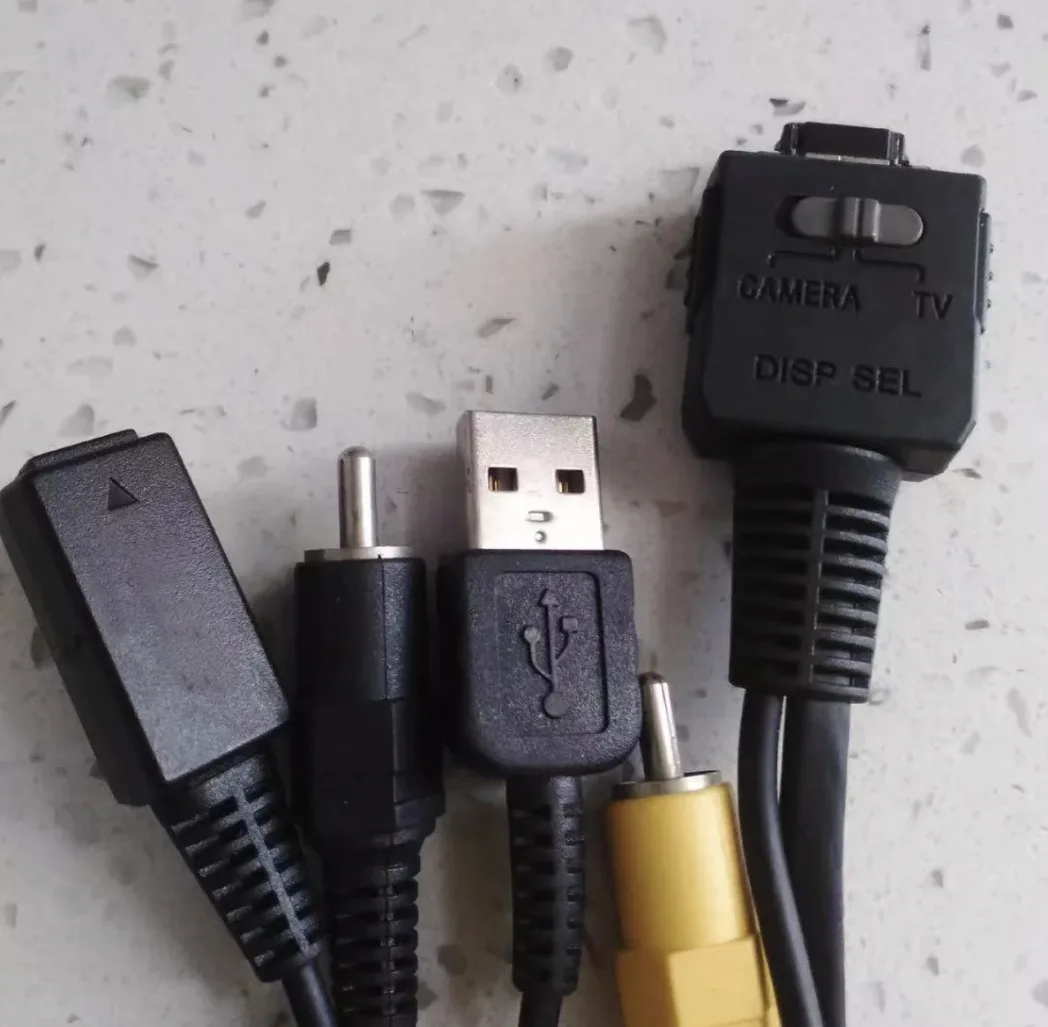 

USB-кабель A/V SX для SONY DSC-W50 W55 W80 W90 W100 W300 T10 VMC-MD1