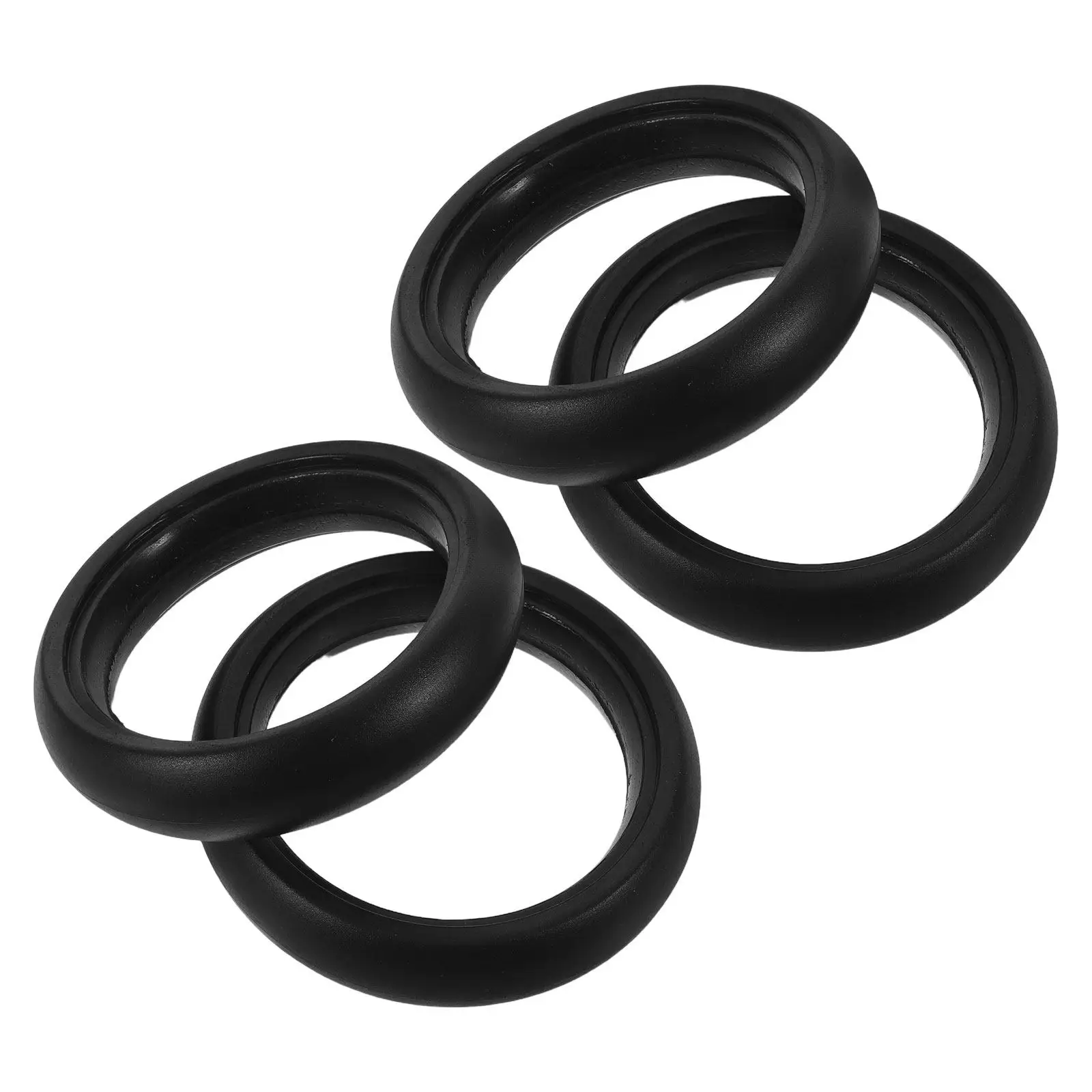4Pcs Stroller Outer Tire 5 Inch Baby Pushchair Replacement Parts High Resilience Rubber Infant Cart Wheel Smooth Shock view 5