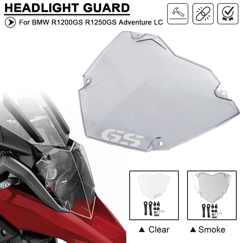 Headlight Guard Cover Motorcycle Head Light Lamp Protective Shield For BMW R1200GS Adventure R1250GS ADV EXCLUSIVE HP GSA R1200