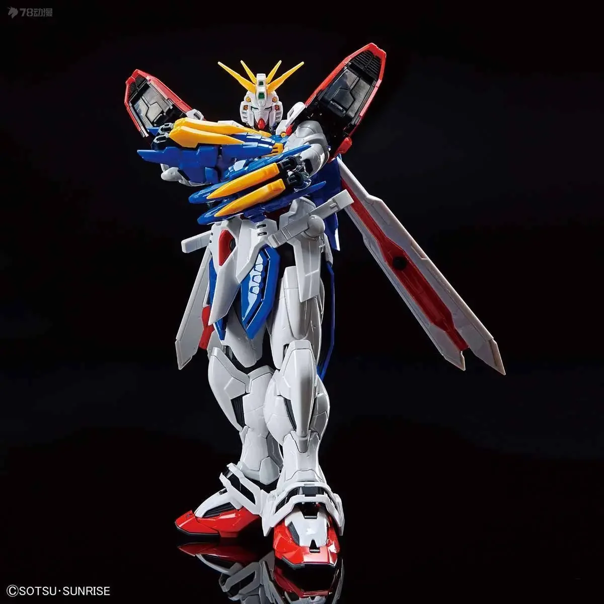 In Voorraad Bandai Originele MODEL KIT Hi-Resolutie Model GF13-017NJII GOD GUNDAM 1/100 Model Assemblage Speelgoed Cadeaus voor Jongens