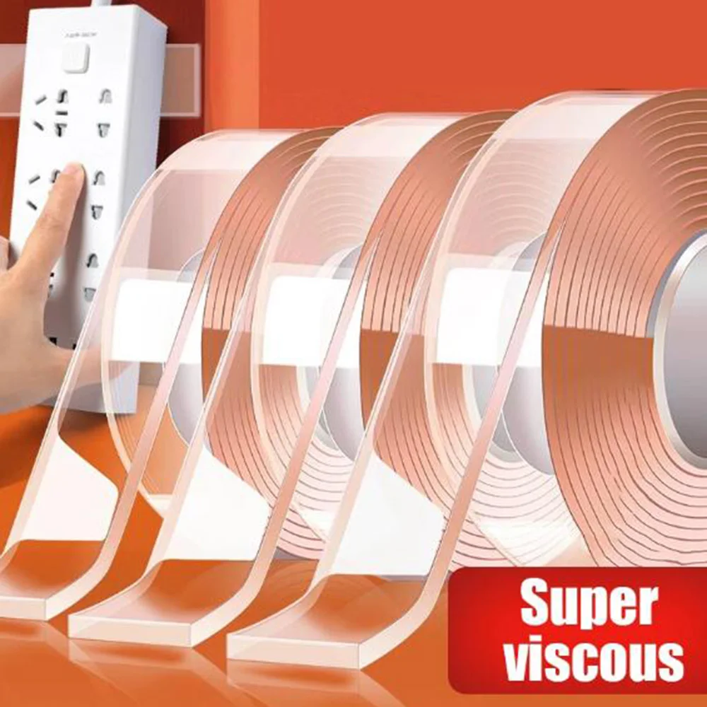 1pc Leak Proof Tape Mould Proof Tape Home Transparent Sink Bath Sealing Strip Single Side Self Adhesive Nano Tape