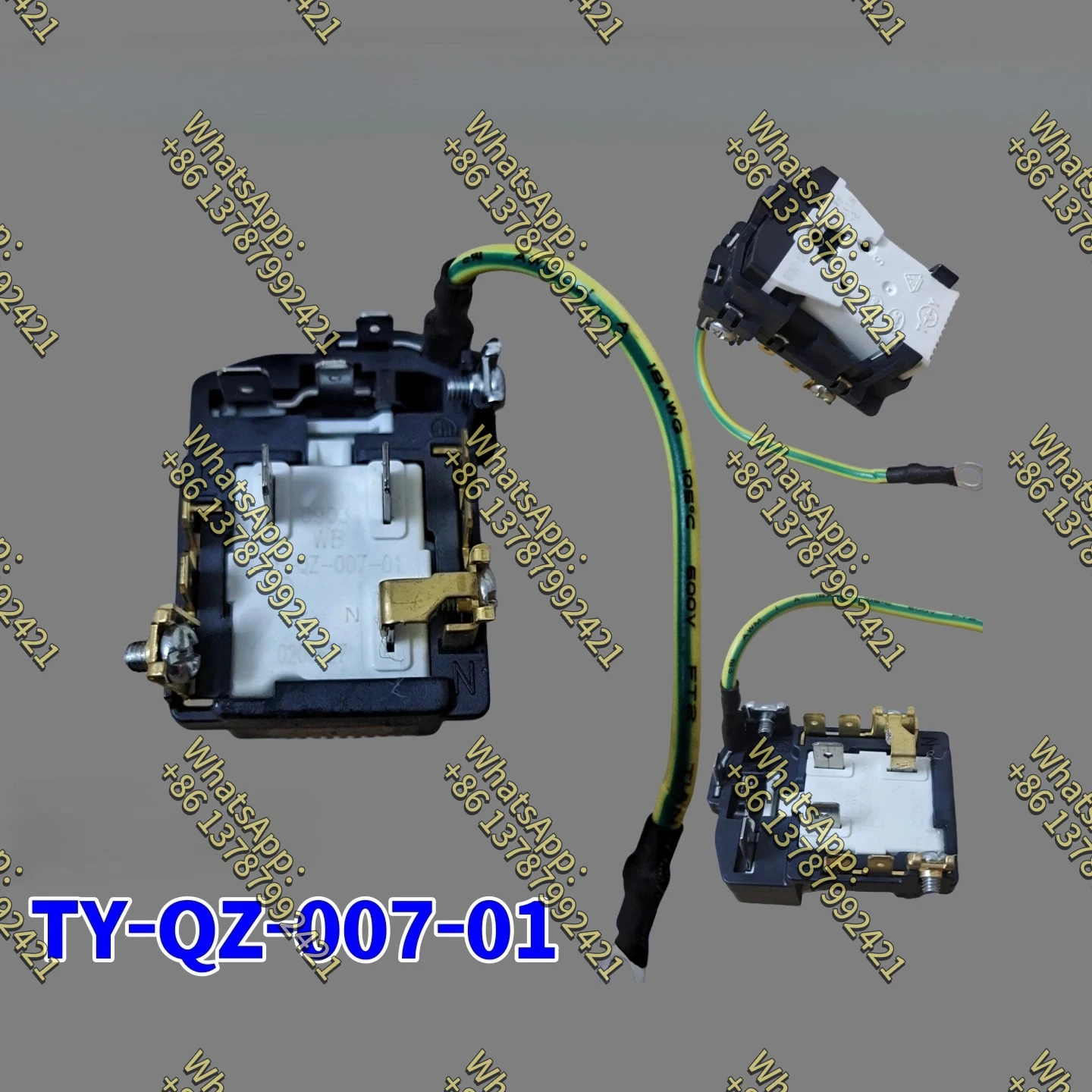 1PC Suitable for Haier refrigerator compressor PTC starter TY-QZ-003-01 overheating overload protector capacitor