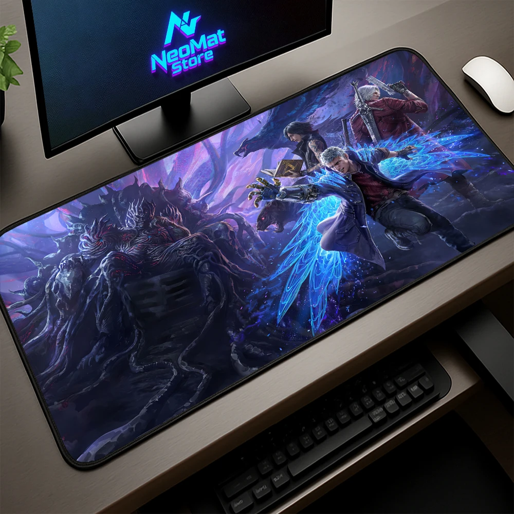 Devil May Cry Mousepad Xxl Mouse Mats 1200mm Giant Mouse Pad Large 90x30 Keyboard Pad Rubber Mause Ped Gamingaccessories for Pc