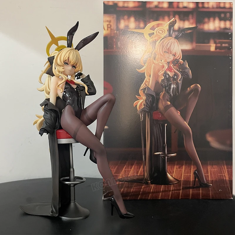 22cm Blue Archive Professor Smug Anime-Mädchenfigur Niyaniya Kyouju/Asuma Toki Actionfigur Tsukatsuki Rio Figur Modellpuppe Spielzeug