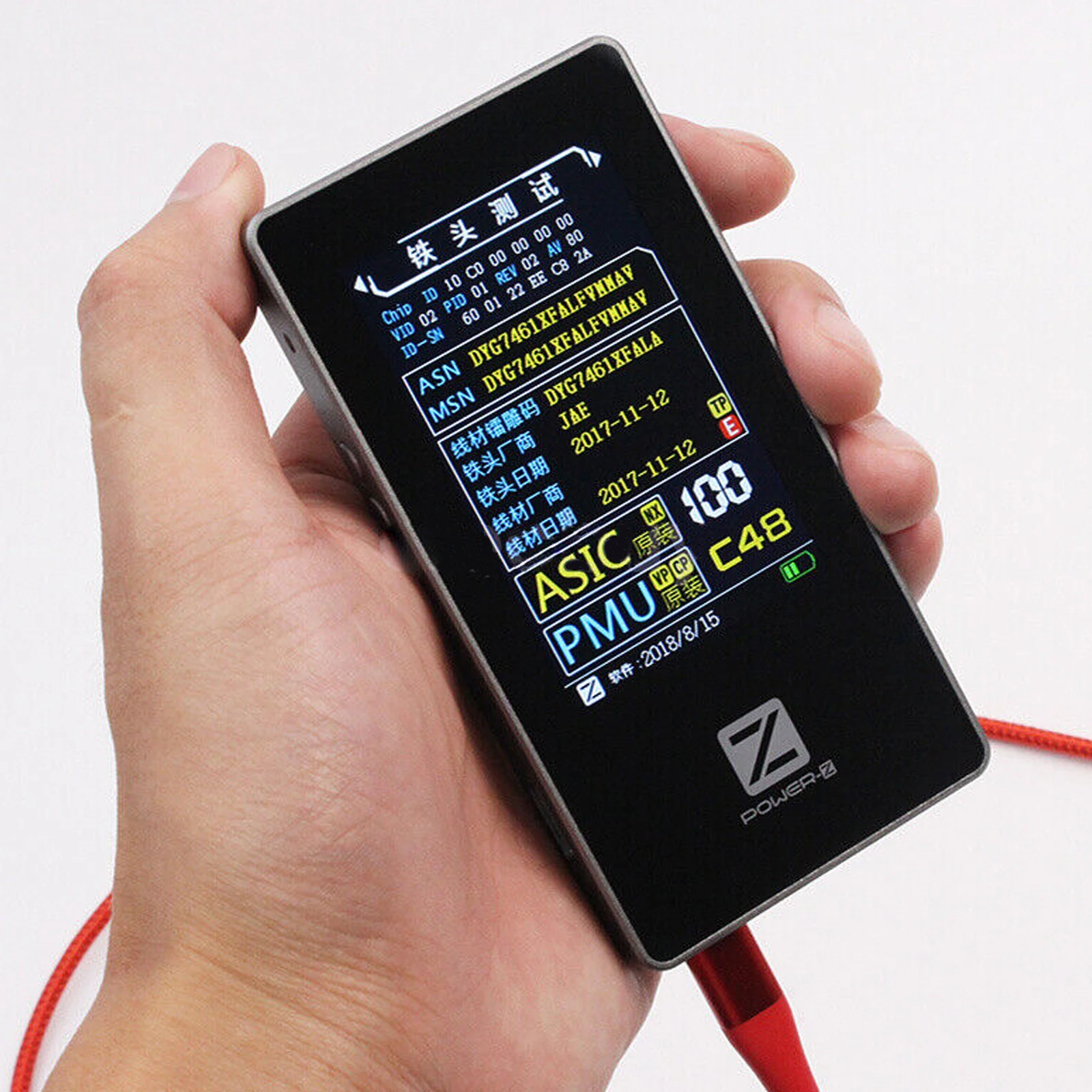 Caricabatterie LAB POWER-Z MF001MFi Cable Tester MF001