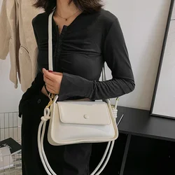 2024 Hit Spring Small PU Leather Crossbody Sling Bags Women's Designer Handbag Luxury Brand Underarm Shoulder Side Bag Ladies