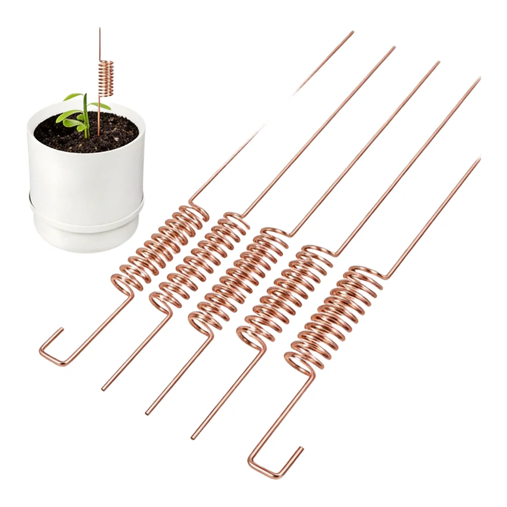 6 Pcs Copper Gardening Stakes for Electroculture Promote Nutrient Absorption and Improve Soil Conditions for Better Plant Health
