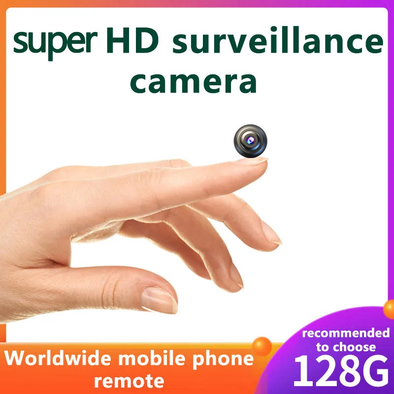 Q Brand Ultra-High-Definition Small Camera Wireless Monitor Home Wifi Remote Mobile Phone 360 Mini Photography Indoor Home Connection Without Plug-In Non-Miniature Non-Invisible Non-Hidden