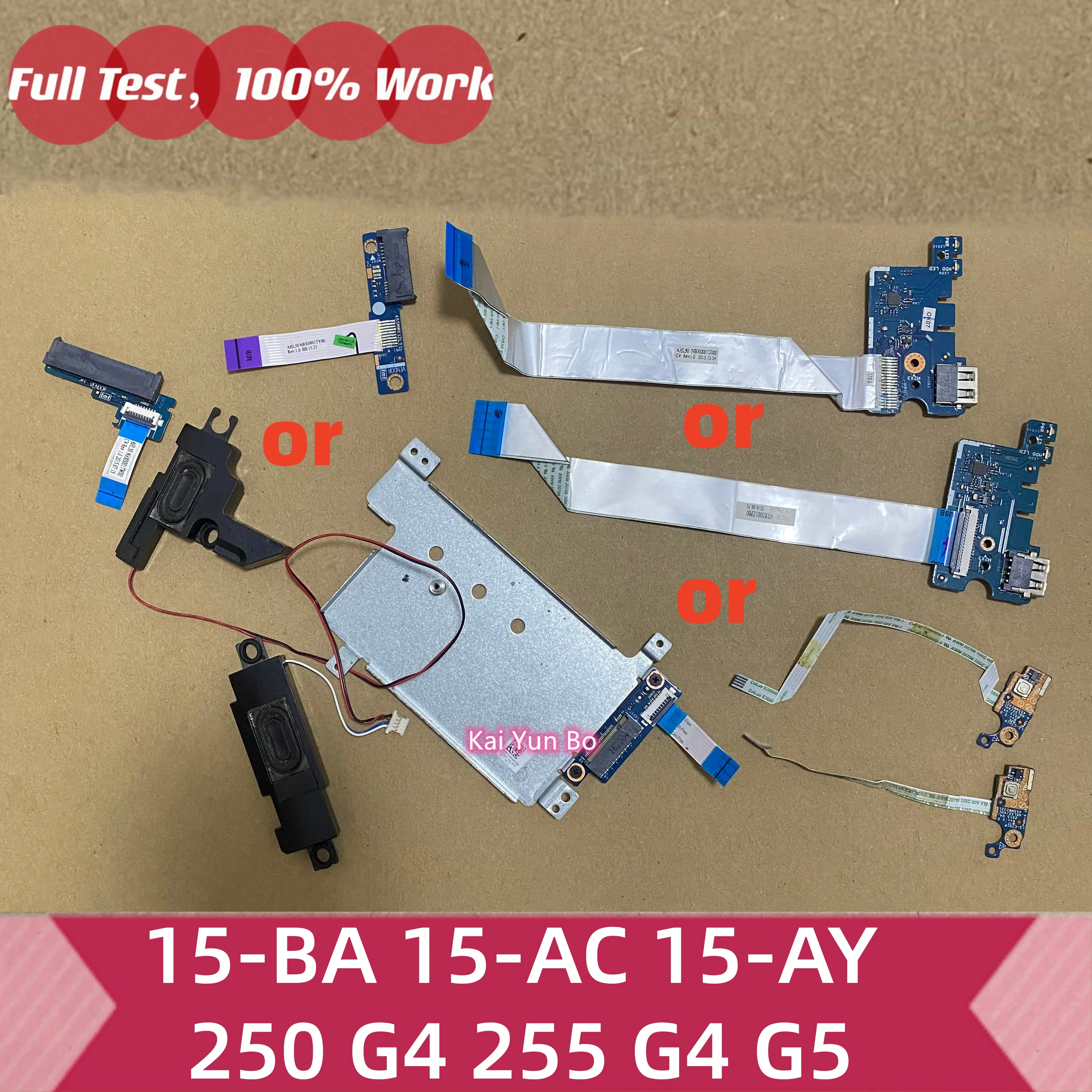 Alto-falante ou ssd m.2 placa de unidade de estado sólido hdddd placa de dvd ou placa sd usb para 15-ac 15-af 15-ay 15-ba 250 g5 255 g4 250 g5 813965-001 LS-C70AP AM1EM000700 LS-D702P LS-C706P LS-C705P LS-C703P