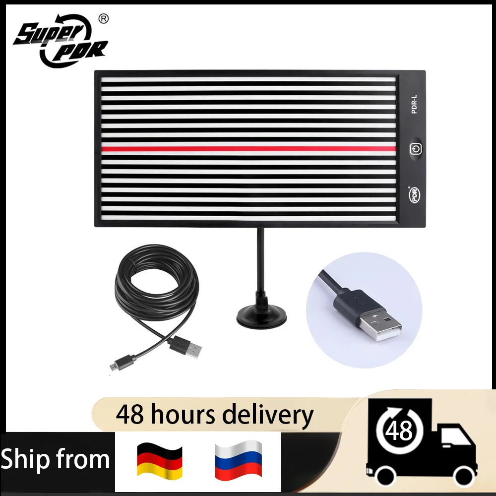 PDR Tools Dent Repair Tools Removal Led Lamp Reflector Light Line Board for Car Dent Removal with 3 Meters Line Uitdeukset