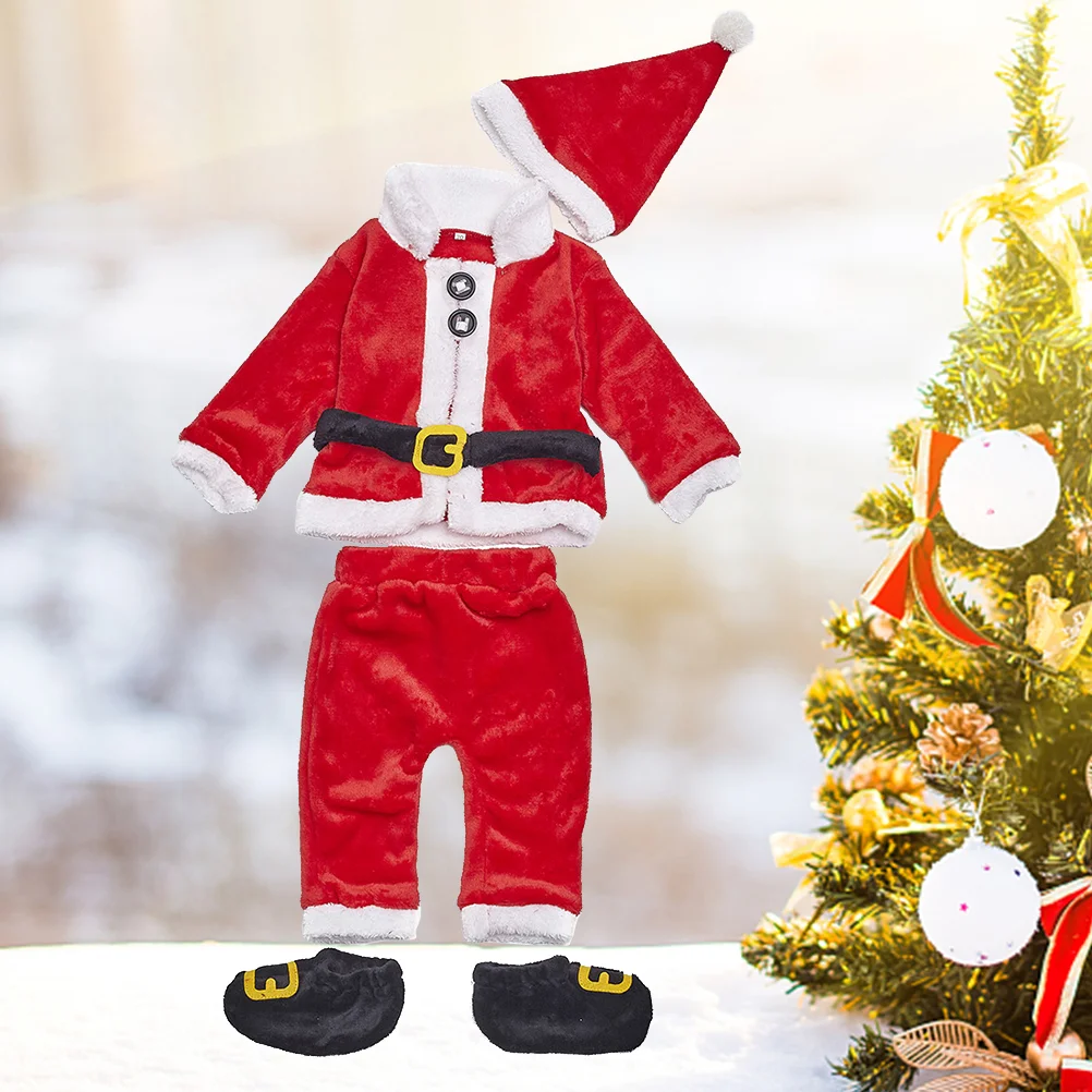 80 Cm Baby Outfits Christmas Clothing Santa Claus Long Sleeves European and Men Women