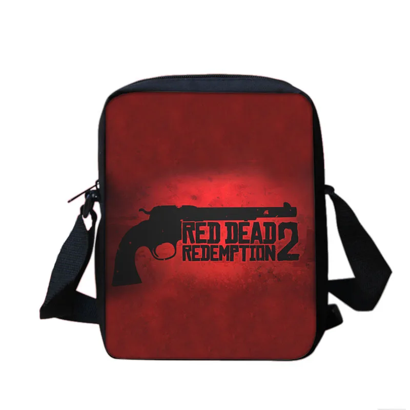 Red Dead Redemption Boys & Girls 프린트 숄더 백 키즈 캐주얼 토트 폰 백 남성 & 여성 쇼핑백 최고의 생일 선물