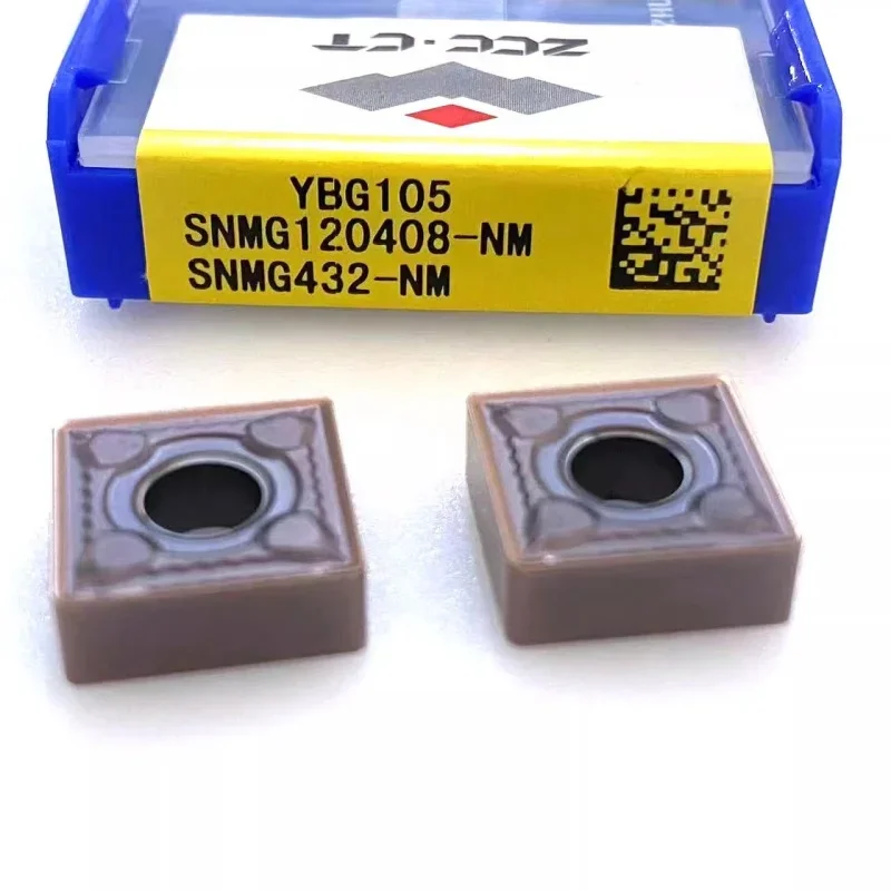 ZCC.CT SNMG120408 SNMG120412-NM YBG105 Carbide Insert SNMG Inserts