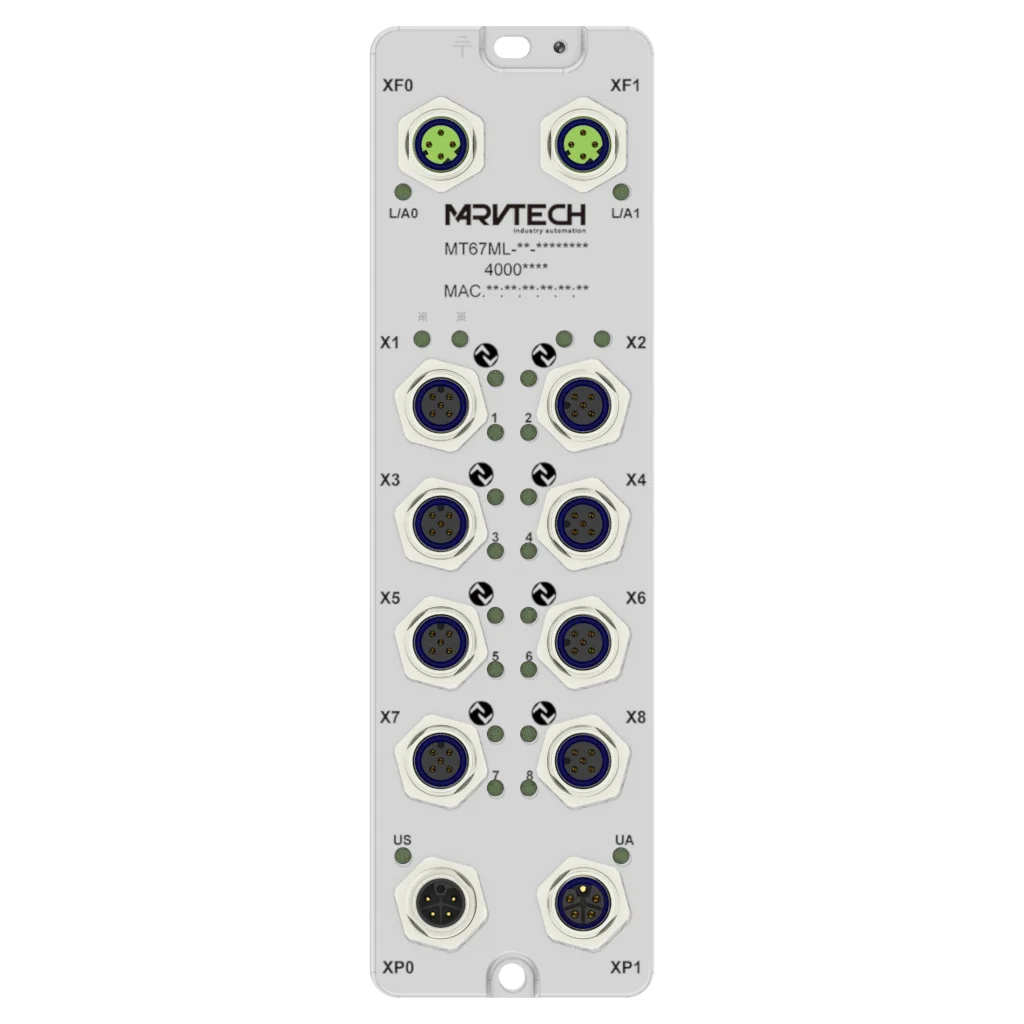 Input/output Module and Housing Digital Output Module Plc Digital Output Module 8-channel Version 4A4B