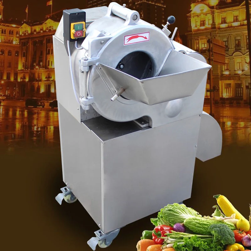 متعددة الوظائف التلقائي قطاعة الخضراوات آلة تقطيع اللحوم التجارية قطع حشو قطاعة كهربائية أجاد النرد متعددة الوظائف