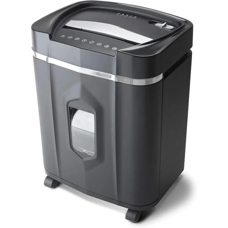 NEW.Professional Grade High Security 12-Sheet Micro-Cut Paper/CD and Credit Card/ 60 Minutes Continuous Run Time Shredder