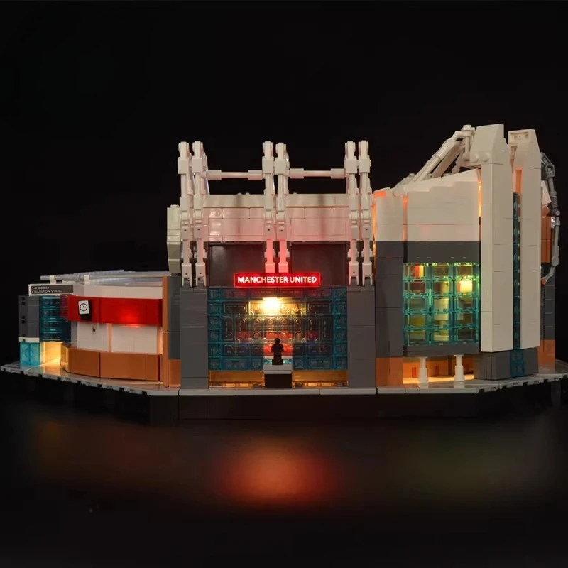 Set di illuminazione a LED adatto per LEGO Old Trafford Manchester Unite 10272 Regalo di illuminazione (escluso blocchi di costruzione)