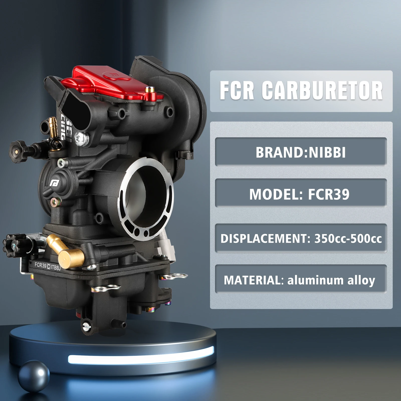 NIBBI FCR36/39/42mm Carburetor Fit for  4stroke Motorcycle