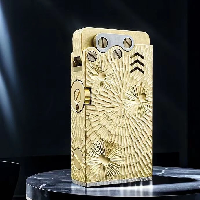 

Полуавтоматическая выбросовая латунная керосиновая зажигалка шестого поколения, индивидуальный крутой подарок для мужчин