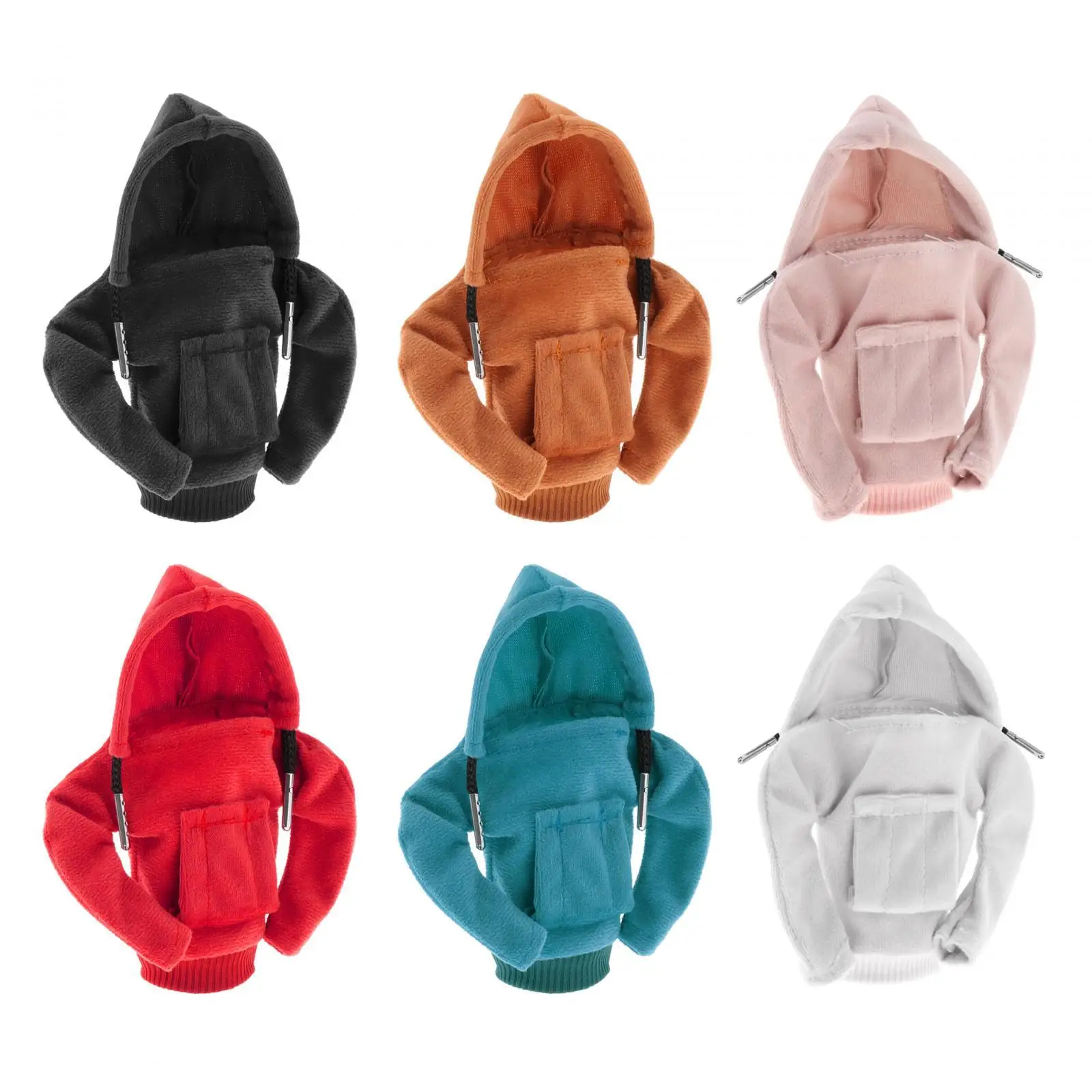 Car Gear Shift Knob Cover Dutch Velvet Hoodie Style Protector Anti Slip Sleeve for Vehicle Interior