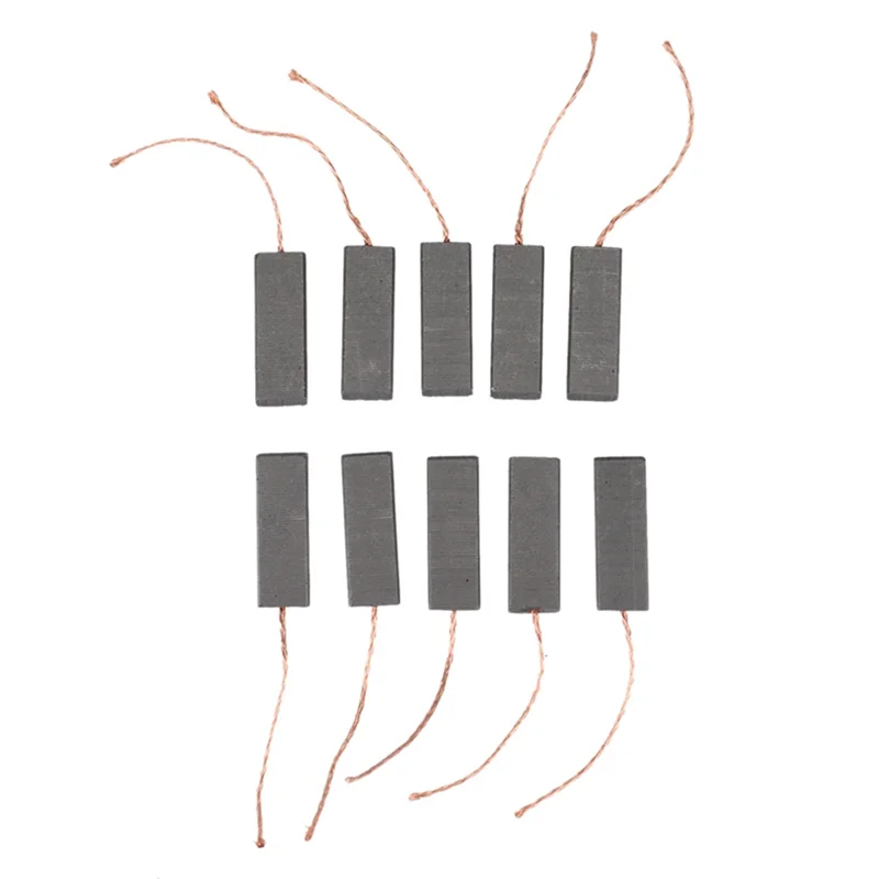 

10Pcs Carbon Brushes Motor Carbon Brushes for Drum Type Washing Machine Parts 5X13.5X40mm