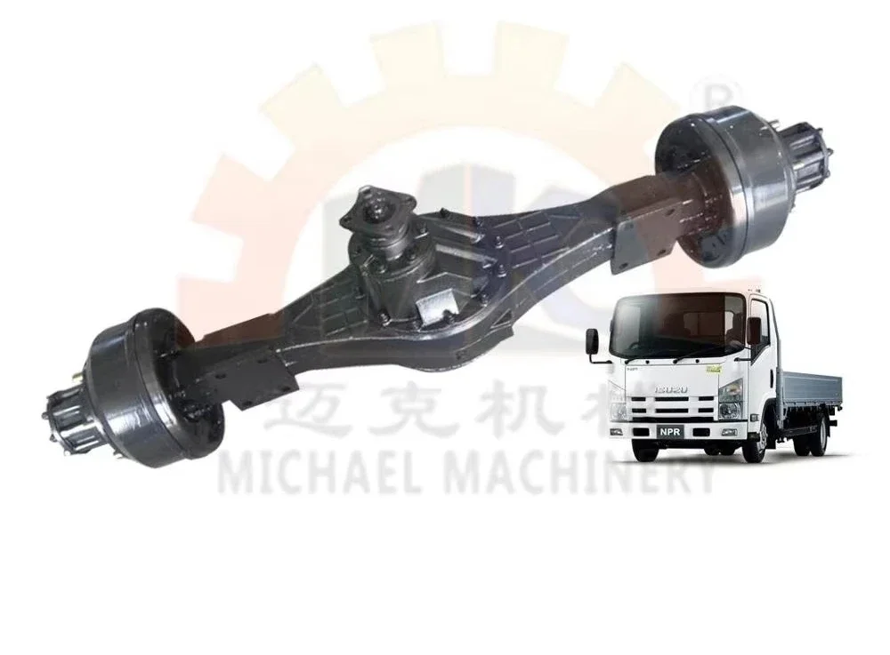 

4-тонная ось полезной нагрузки, двойные шины, гидравлические барабанные тормоза, дифференциальные приводные оси заднего колеса, 4x2/4x4, 7-8 тоннов, Canter Truck