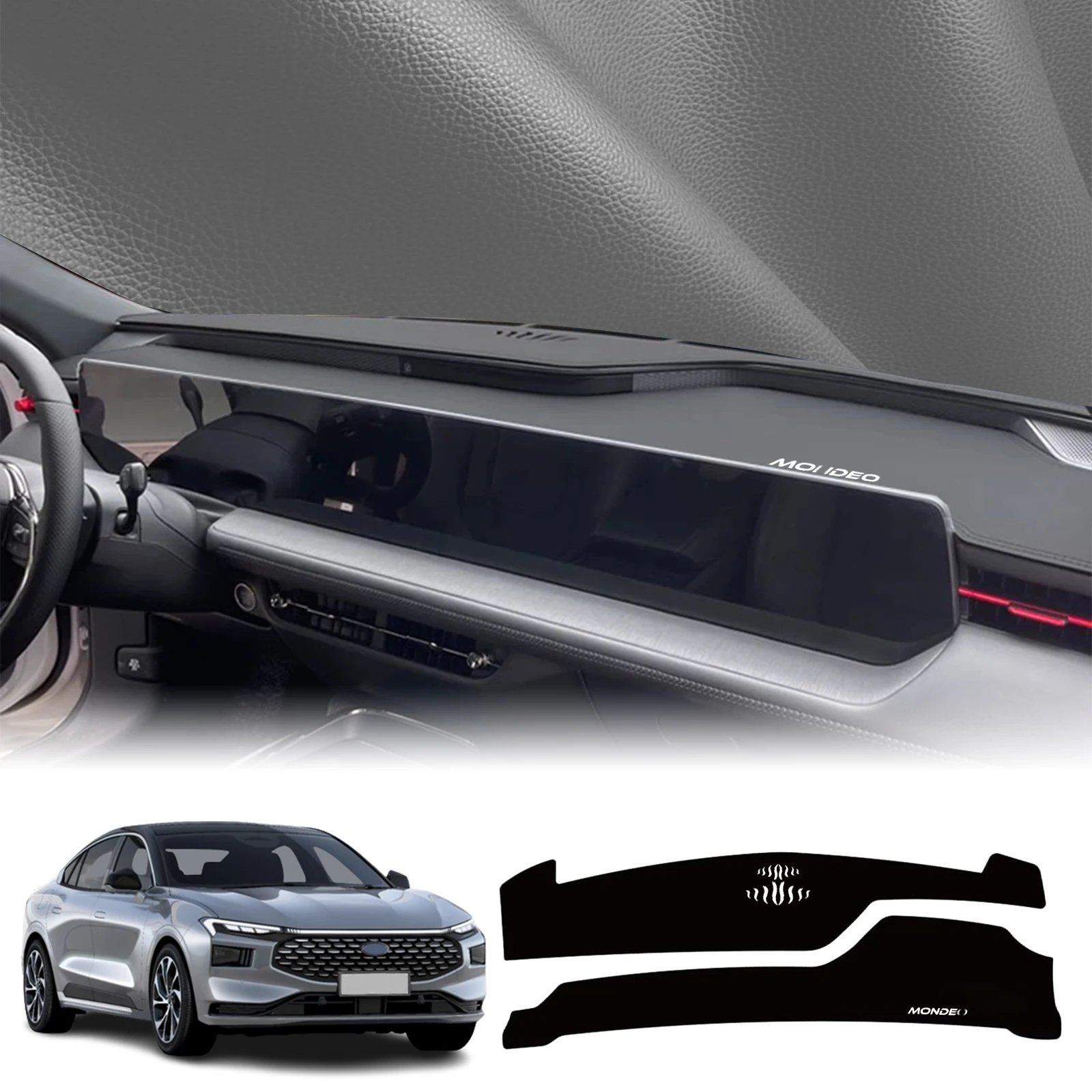 

fit for Ford Mondeo Taurus MK5 2023 2024 2025 LHD Car Dashmat Dashboard Cover Pad DashMat Sunshade Protective Carpet Accessories