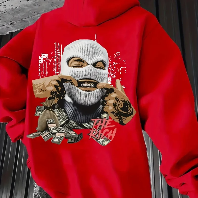 Sweat à capuche doux et confortable pour hommes, imprimé Avatar, à la mode, vêtements de rue urbains en plein air, Streetwear, nouvelle collection automne