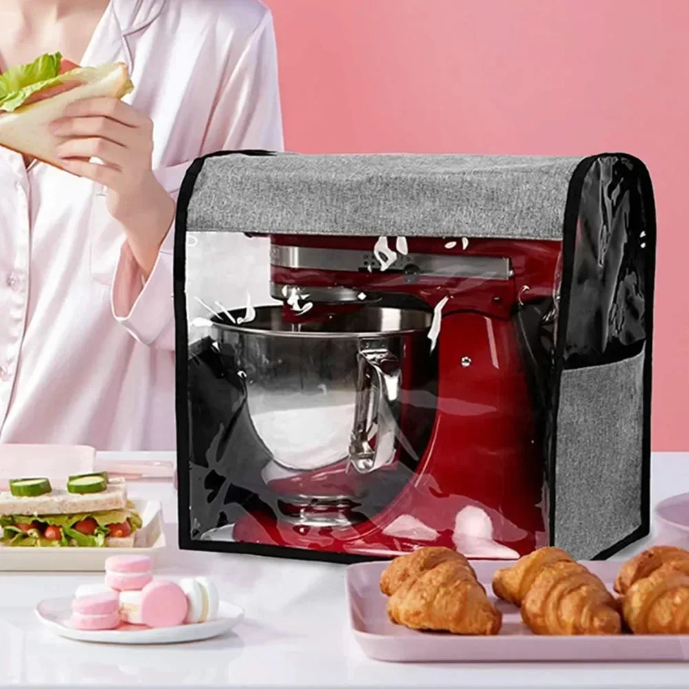 For Kitchenaid Mixer Dust Cover in Sturdy Oxford Fabric with Convenient Storage Solutions to Keep Your Kitchen Organized