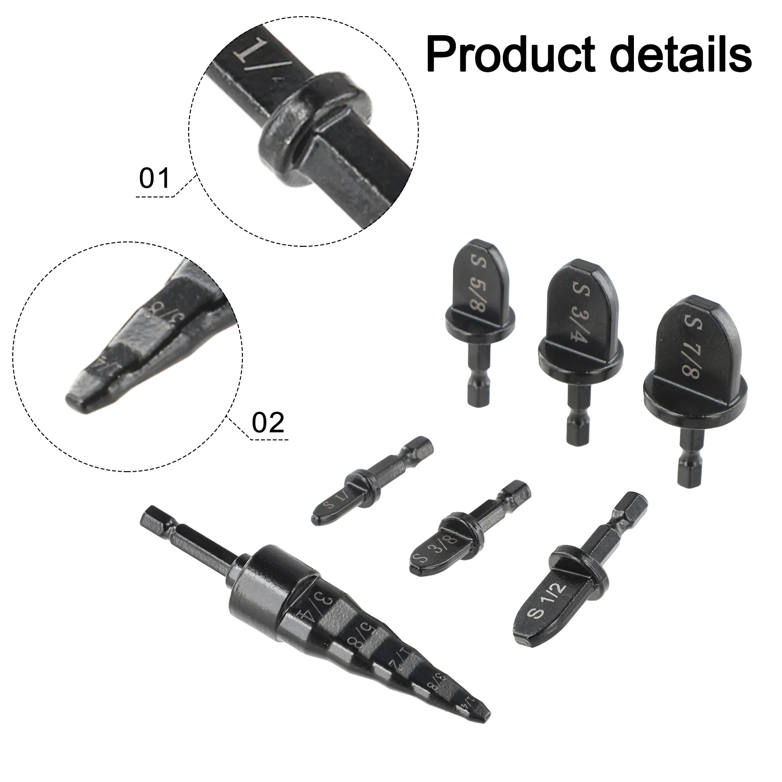 

DIY Plumbing Kit Copper Tube Expander Total Length 100mm, Handle Length 28mm, Handle Diameter 6.23mm Copper Pipe Expander Set