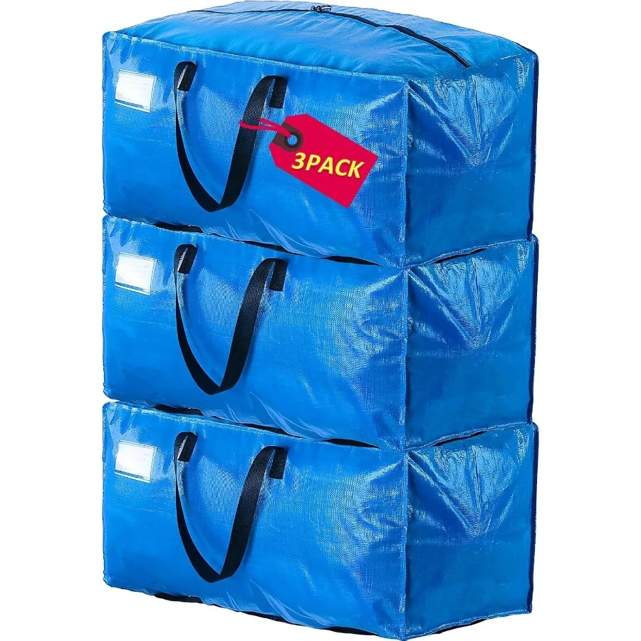 

Moving Bags Heavy DutyExtra Large Moving Bags for Travel College Packing Storage Organization Seasonal Clothes Bedding Storage