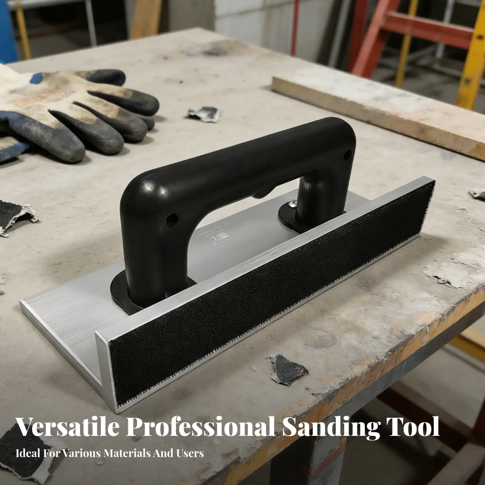 

90 Degree Corner Sander Easy Sanding Sheet Replacement Inside Corner Sanding Tool Integrated Sanding Holder Non-Slip Handle