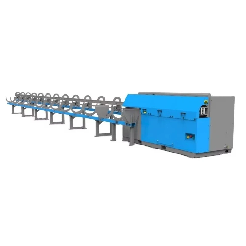 Trailer Mounted High Speed 130m Min Ribbed Bar Straightening Machine Reliable Deformed Wire Straightener Cutter Systems