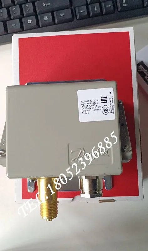 2025 Interruptor de pressão Danfoss KPS37 060-310166/310666 Controlador de pressão Danfoss genuíno
